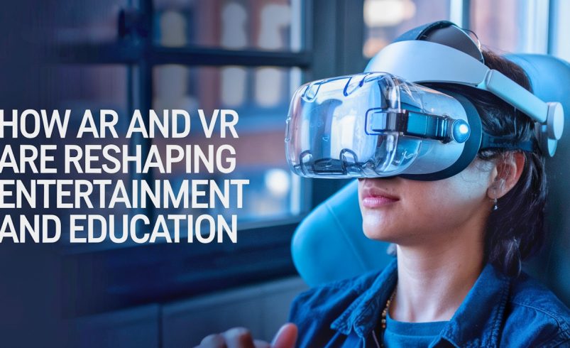 How AR and VR are Reshaping Entertainment and Education