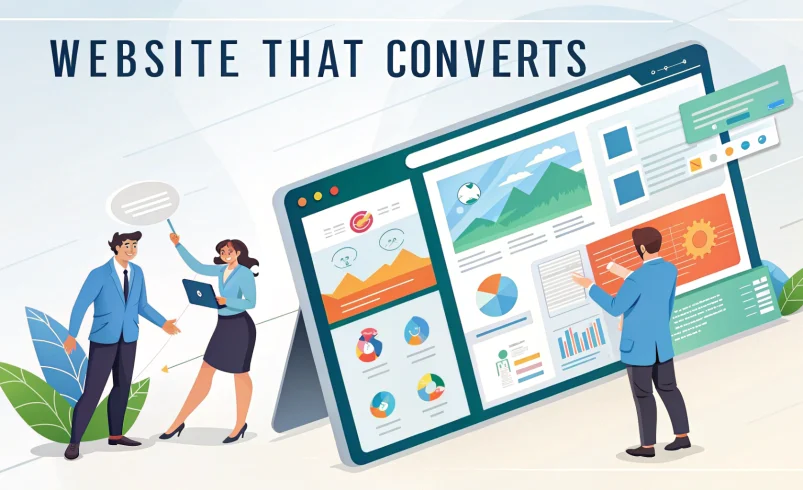 How to Build a Website That Converts (Not Just Looks Good)