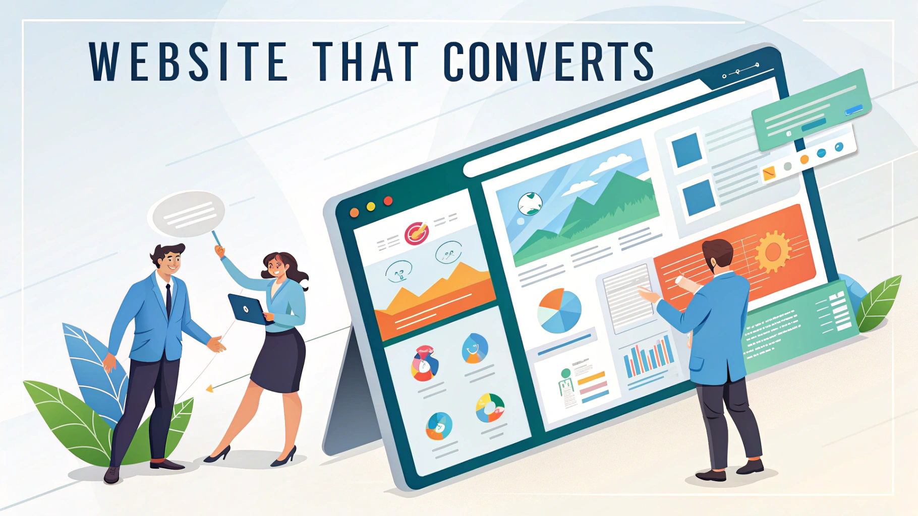 How to Build a Website That Converts (Not Just Looks Good)