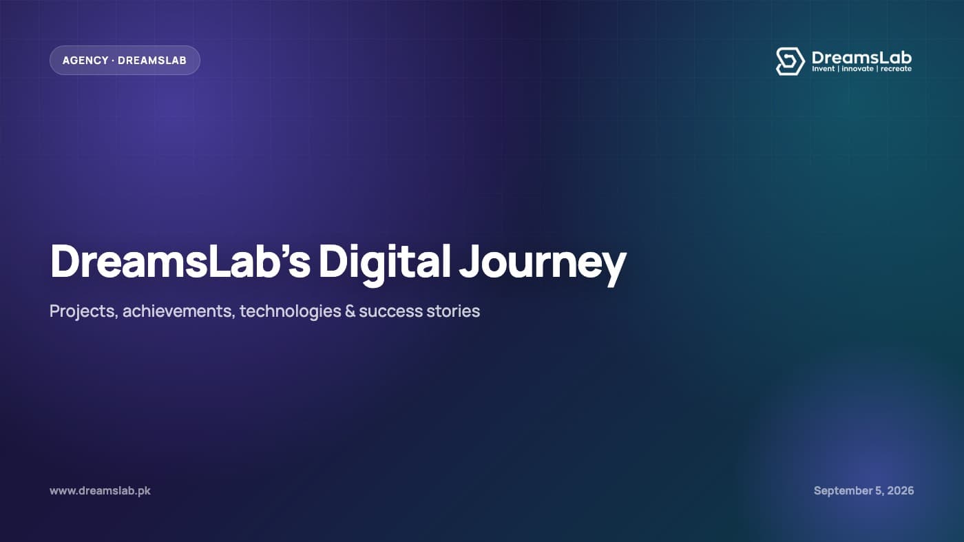 DreamsLab’s Digital Journey: Projects, Achievements, Technologies & Success Stories